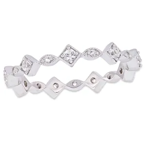 Diamond Multi Shape Stackable Ring