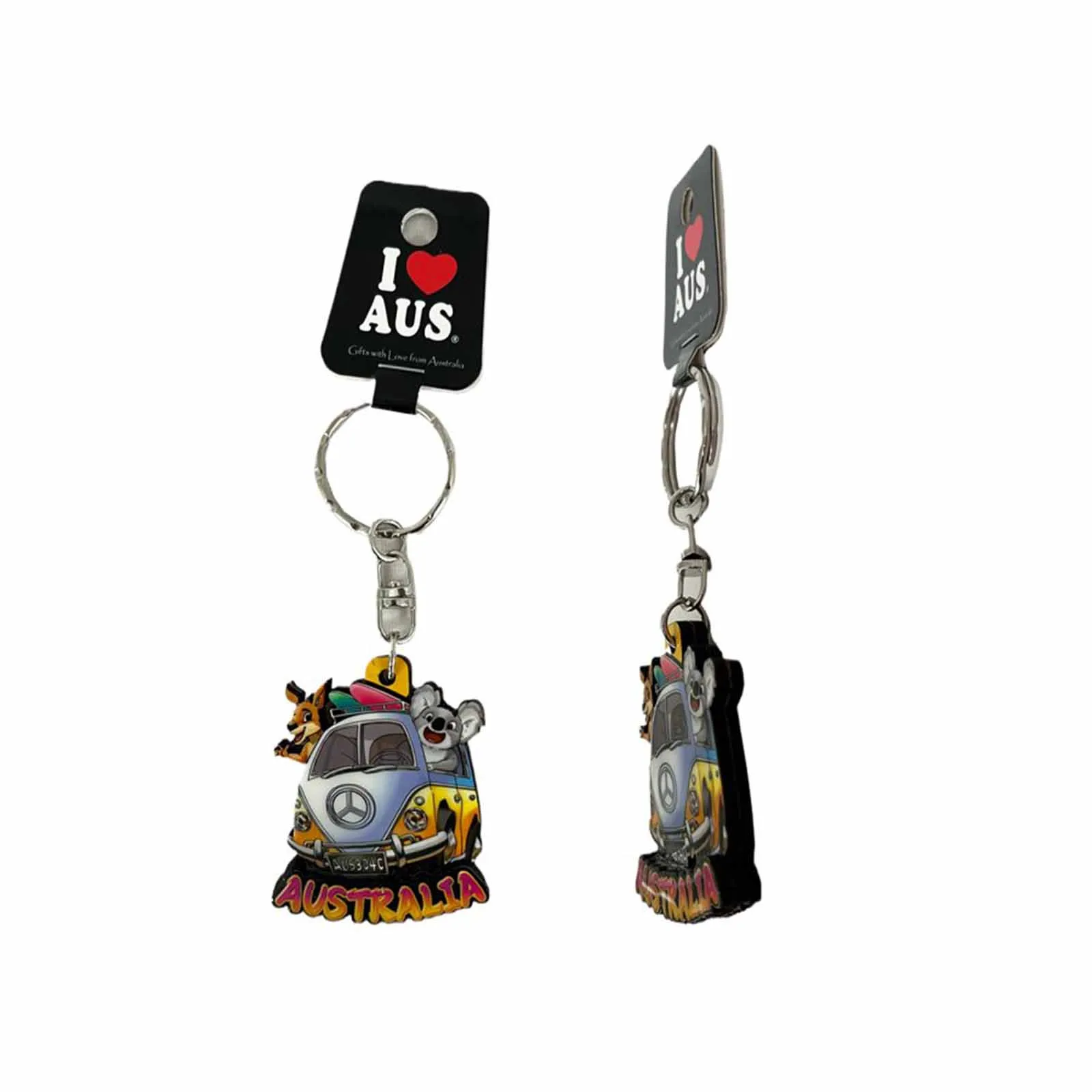 Key Ring MDF Kombi Van